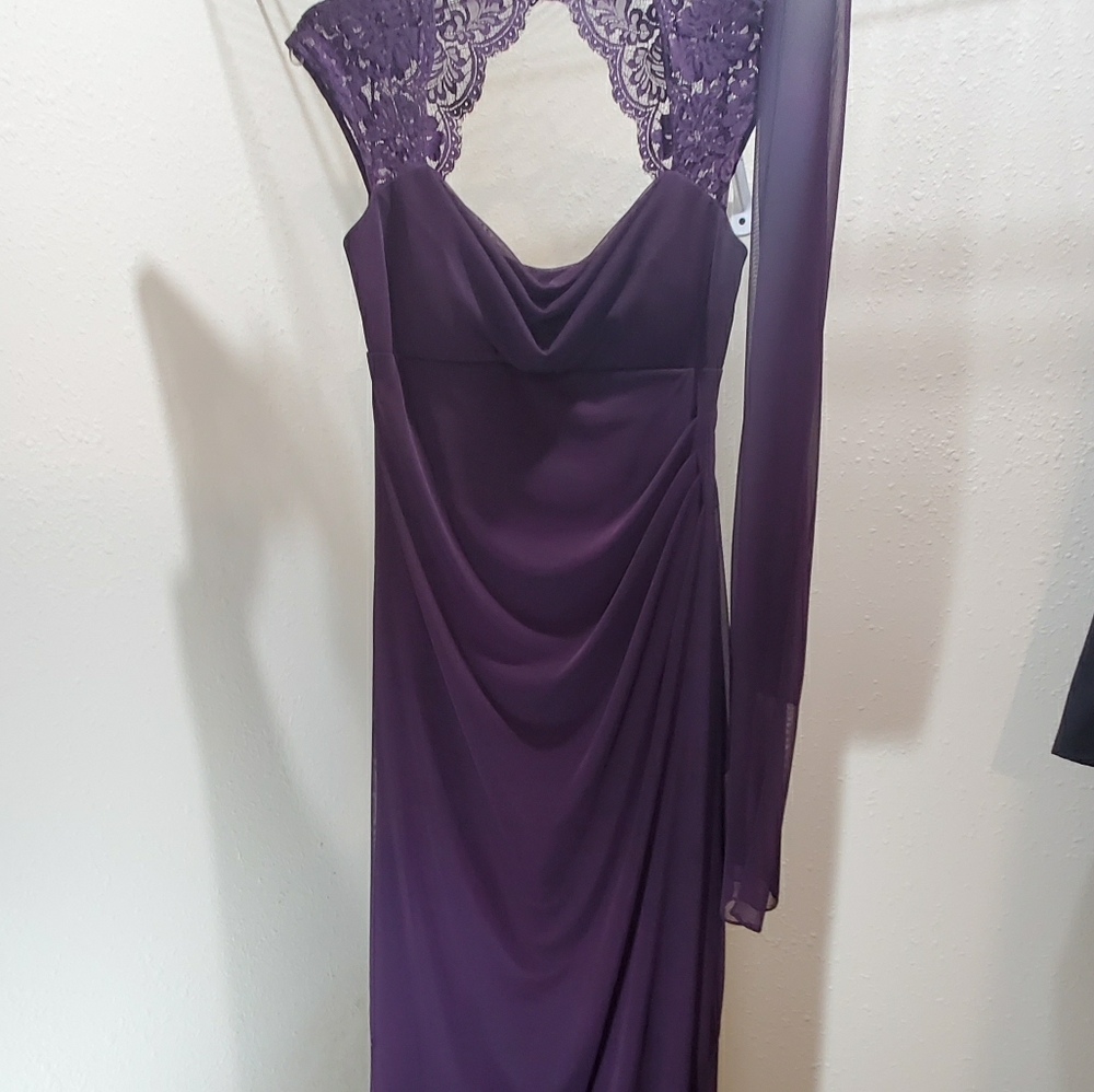 Xscape long evening gown
